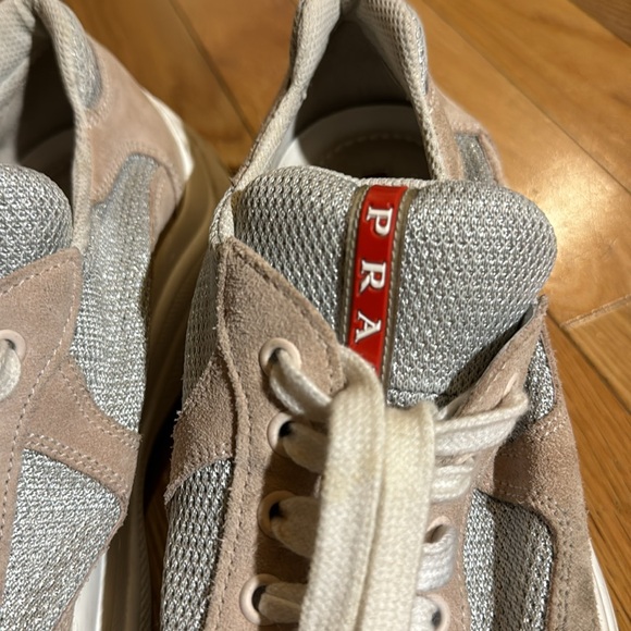 Prada sneakers size 37 1/2 - Picture 2 of 8
